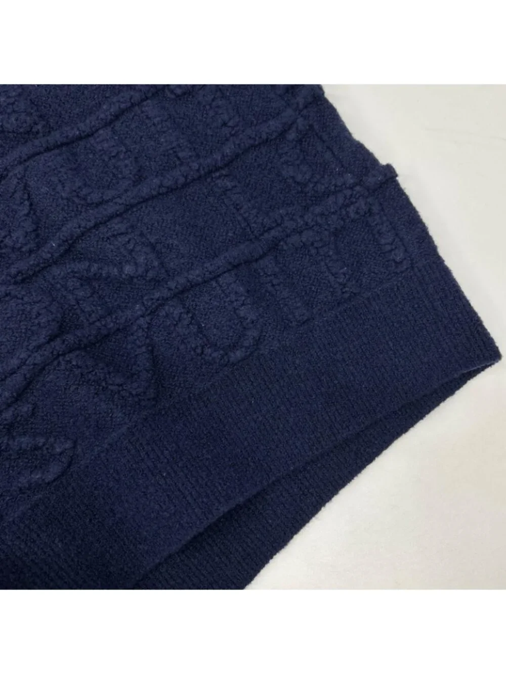 Louis Vuitton 20 Logo Jacquard Knit Dress XS